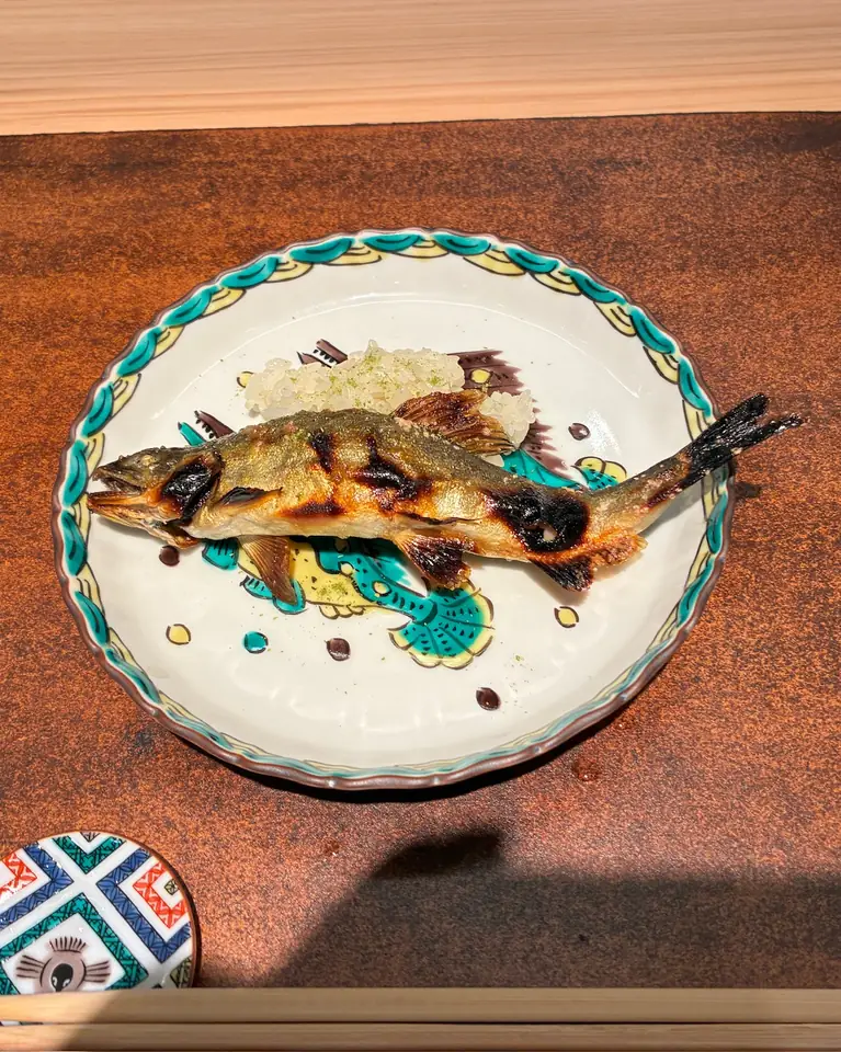 塩焼き鮎